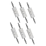 Audio mâle à mâle : la conception de la connexion garantit une qualité sonore claire, tandis que la construction métallique durable garantit fiabilité et longévité, 3,5 mm mâle à mâle