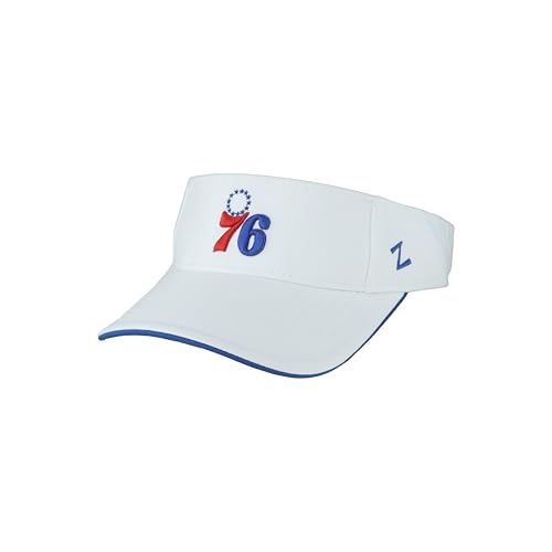 Image of ZHATS NBA Unisex-Adult NBA Officially Licensed Visor Impact White