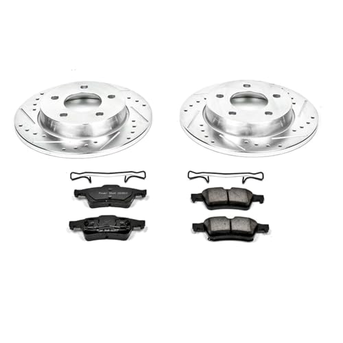 Image of PowerStop Z23 Performance Brake Pad & Rotor Kit Rear K124