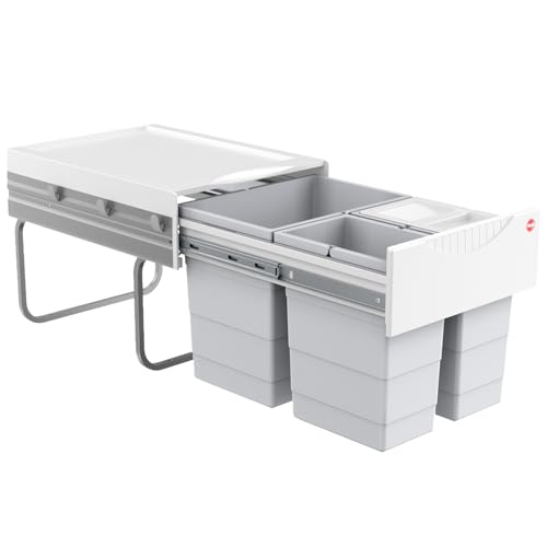 Hailo 3642131 Abfallsammler TR Swing 40.3/35 für Schränke mit 400 mm Breite mit Drehtür