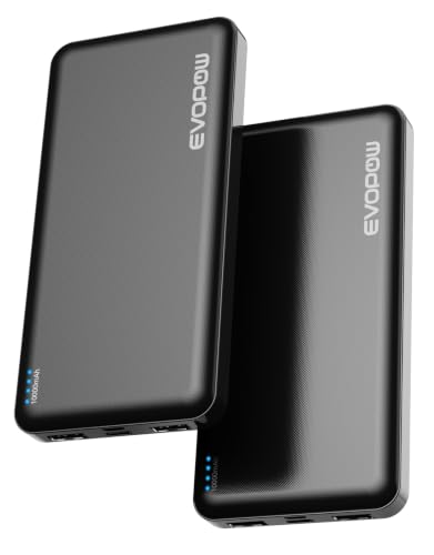 2-Pack Evopow 10000mAh Portable Charger Power Bank - image 1