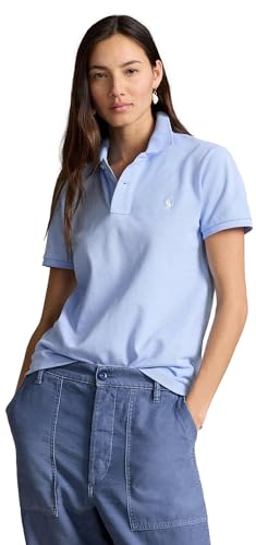 Image of POLO RALPH LAUREN Women's Classic Fit Mesh Polo Shirt