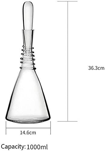 Carafe à liqueur en cristal soufflé, le cadeau parfait pour amateurs de whisky - 3
