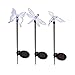 Solar Yard Lights Led lawn, Pond, and Garden Decorations and Accessories, Butterfly, Hummingbird, & Dragonfly Stake Light with Solar powered Color Changing LEDs