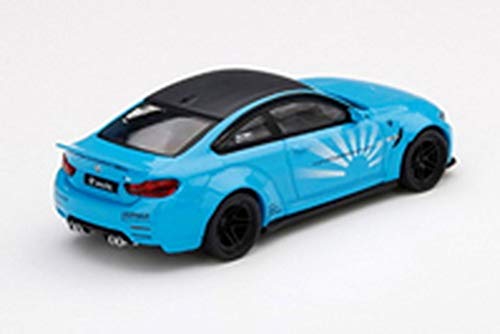 MINI GT LB★WORK  M4 ベイビーブルー 1/64スケール MINI GT「LB☆WORKS BMW M4」(ベイビーブルー)ミニカー