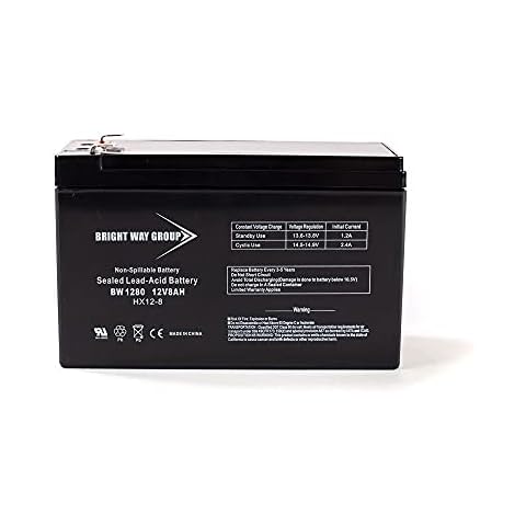 Bright Way Group 12V 8AH SLA Battery F1 Terminal Cover