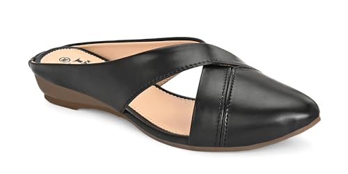 Image of Karaddi Slip on Sandals for Woman | Flats Women Stylish | Mules for Womens Sandals Flats | Mule for Women Stylish Flat Sandal | Flat Fashion Sandal