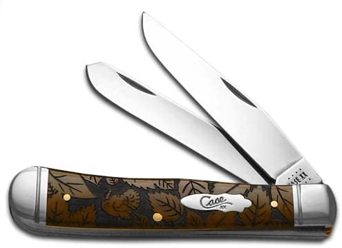 Case XX Knives Wildlife Series Turkey Trapper 1/500 Antique Bone Stainless Pocket Knife 58182T