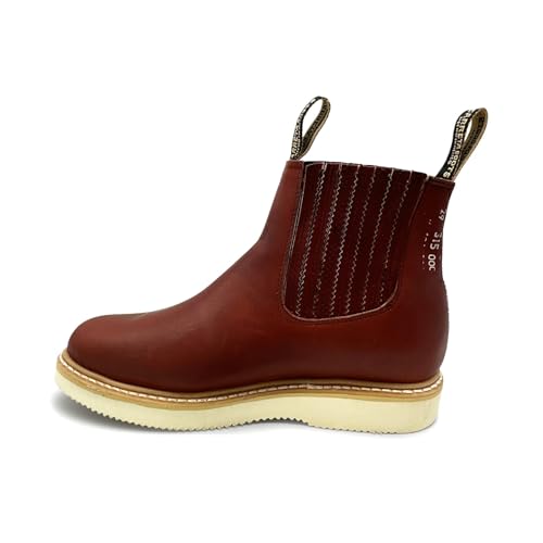 Men’s Short Ankle Western Cowboy Boot, Mens Leather Soft Toe Work Boot2