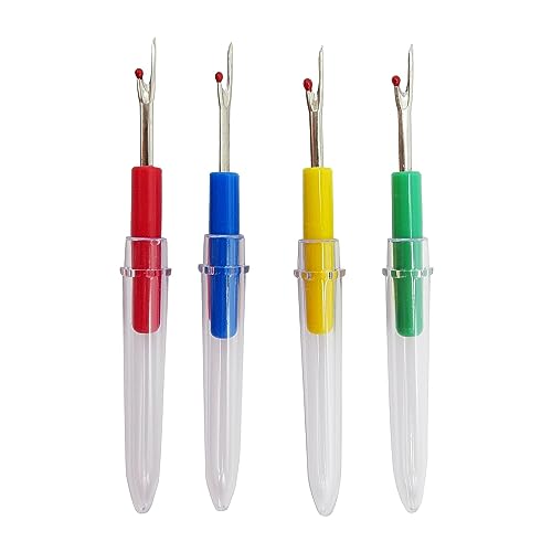 Trimming Shop Seam Rippers Sewing Craft Tool Stitch Thread Unpicker Tool, Thread Cutter Seam Ripper Stitch Opener Handy Tool for Opening Removing Seams and Hemlines, 1 Piece