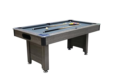 Walker & Simpson Sovereign 6ft Pool Table with Ball Return (Dark Grey)