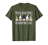 Unique Military Dad Gnomes For Veteran Memorial Day Gnome T-Shirt