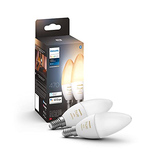 Ampoule E14 Philips Hue White Ambiance connectée Bluetooth 5,2W blanc variable - 2