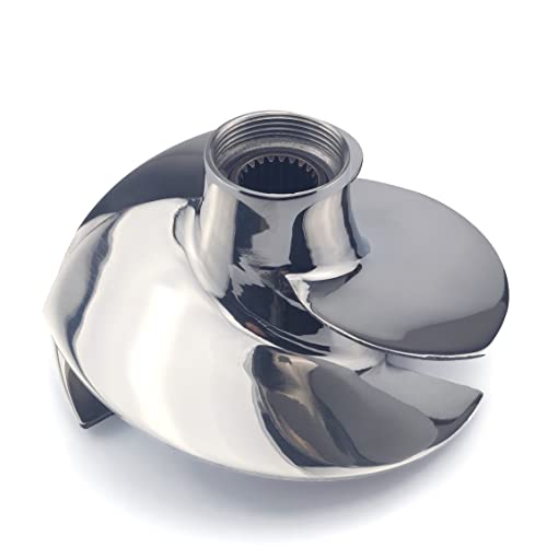 CAPTAIN 150mm Impeller Replace for Sea-Doo Personal Watercraft (PWC) GTI 90 GTS 90 (2017- New) fit Solas SG-CD-10/16 Pitch WaveRunner 3 Blade Impeller, fit Bombardier/BRP Jet Ski - Thumbnail 5