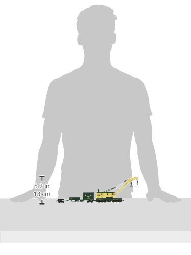 Amazon.com: Bachmann Trains - 250-Ton Steam Crane & Boom Tender