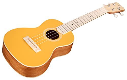 Image of Cordoba 15CM Matiz Mango Concert Ukulele with Color-Matching Recycled Nylon Gig Bag