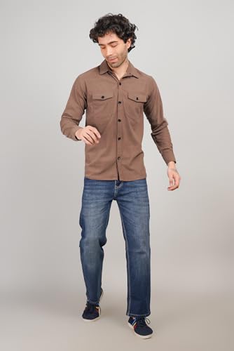 Image of Men's Full Sleeve Shirt | Regular Fit with Double Pockets | Stylish Catrize Casual & Formal Wear for Men