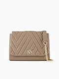 Schicker Schultergurt ARMANI EXCHANGE Margareth Medium Crossbody, Schulterriemen für Damen, Einheitsgröße, Taupe