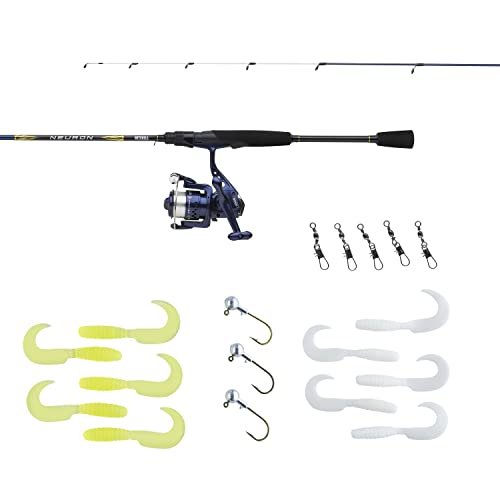 Combo LRF Mitchell Neuron ensemble canne à pêche rockfishing light avec moulinet