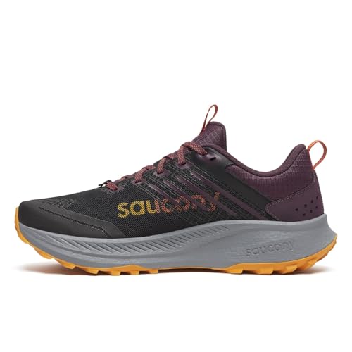 Saucony Men's Ride Tr2 Sneaker, Black/Autumn, 7.5 - image 3