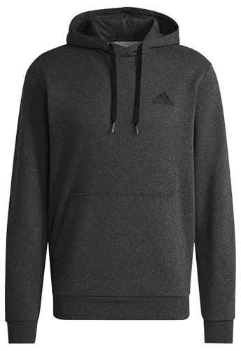 adidas Men's Essential Three Stripes Fleece Zipper Hoodie