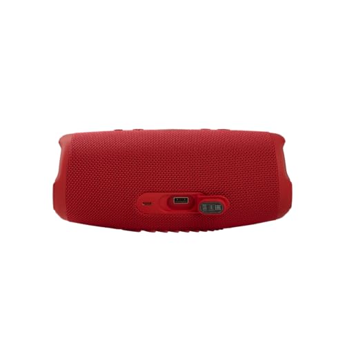 Image of JBL Charge 5, Wireless Portable Bluetooth Speaker Pro Sound, 20 Hrs Playtime, Powerful Bass Radiators, Built-in 7500mAh Powerbank, PartyBoost, IP67 Water & Dustproof (Without Mic, Red)