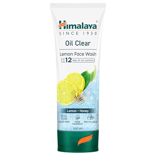 Nettoyant visage Himalaya Herbals gel nettoyant anti-sébum sans savon pour peau grasse 100ml