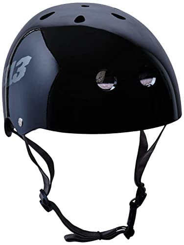 Casque de sport Alk 13 H20+ noir brillant gris pour homme et femme taille S