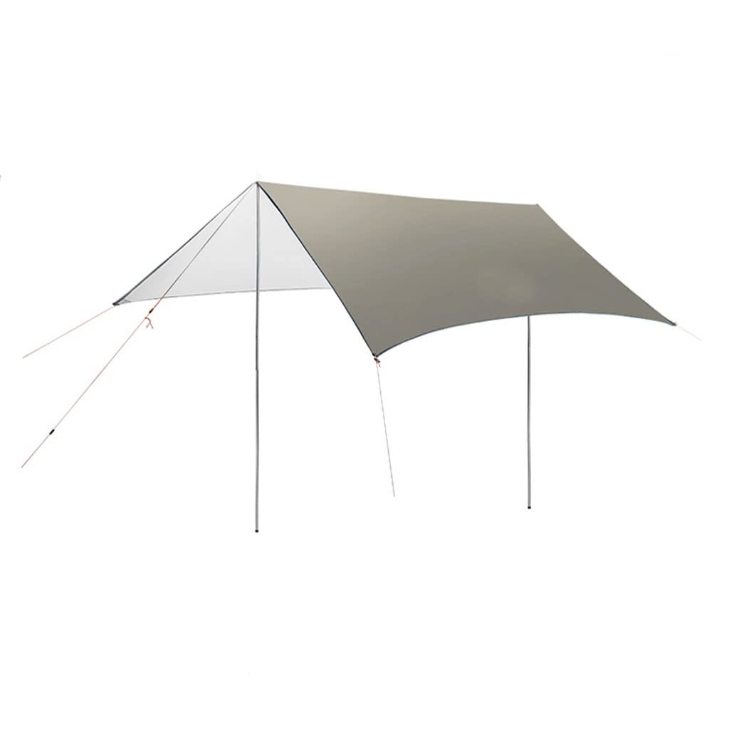 Lona Anti-Lluvia Tarpa de Tienda ligera 10x10 pies toldo toldo camping senderismo mochila deportes al aire libre