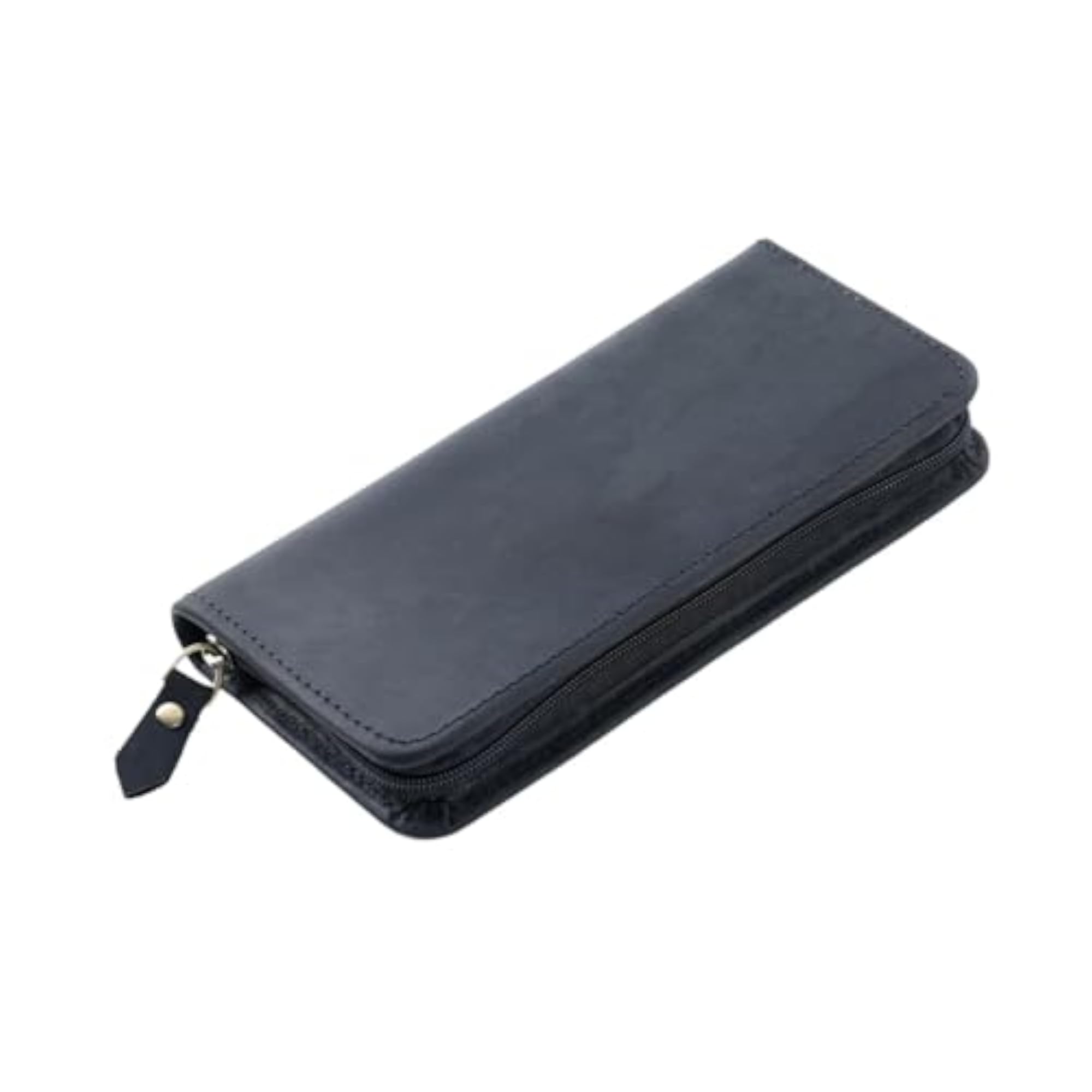 Vintage Leather Pen Case for Coupons and Cards