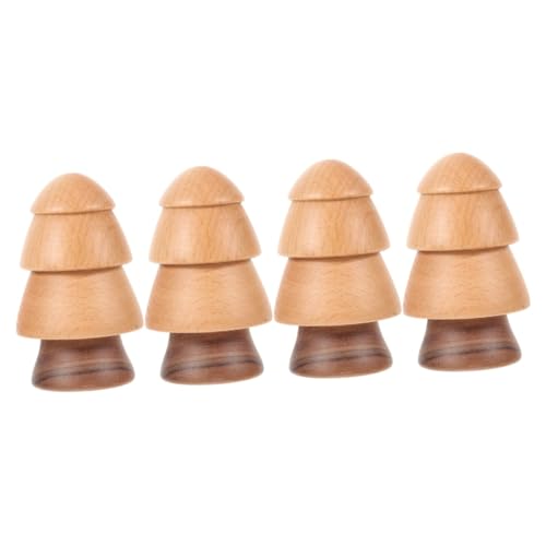 Amosfun 4 Piezas Cubo de Palillos de Restaurante Estuche pequeño para Palillos temático Soporte para Palillos de de Cactus Cajas organizadoras palillero de Madera palillero casero