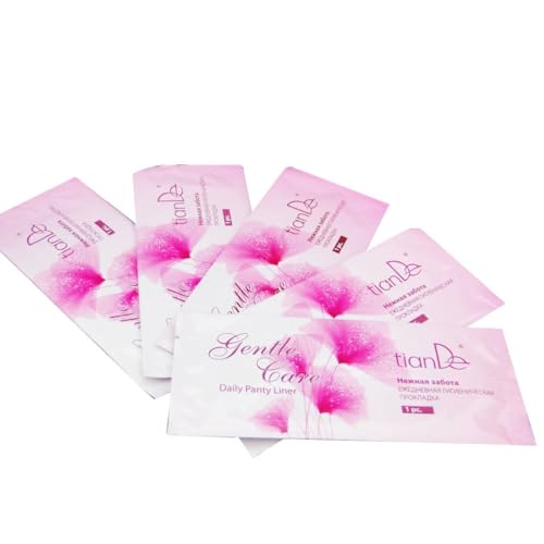 TianDe compresas diarias con extractos de hierbas, protección femenina, 5 unidades