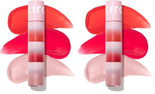 Image of Kiro Glow On The Go 3-in-1 Blush & Highlighter - Celestial Dawn, 3.5ml (Pack of 2)