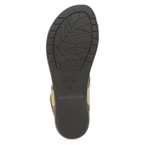 Image of Dansko Reece Sandal for Women - Memory Foam and Cork Footbed for Comfort and Arch Support - Lightweight Rubber Outsole for Long-Lasting Wear with Hook & Loop Strap