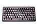 Produktbild CHERRY G84-4100 USB + PS/2 QWERTY UK Englisch Schwarz - Tastaturen (Mini, Verkabelt, USB + PS/2, QWERTY, Schwarz)