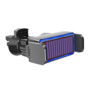 Beiduoyang For Smart Car Phone Holder Mount Hands Free Easy Clamp Air Vent Clip Holder Stand Solar Energy Auto Opening Cell Phone Holder Stand 360 5 31yyii8g0ol. sl500 . ss300