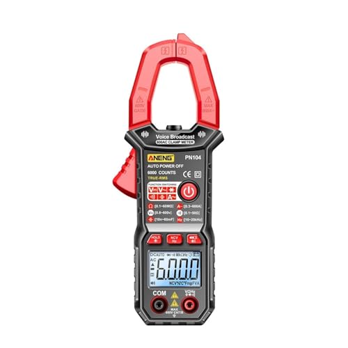 Pinza Amperimétrica PN104 Medidor AC Corriente Multímetro Transmisión Medidor AC DC Voltaje Tester Auto Amp Hz Capacitancia NCV Ohm Tester Herramientas miniatura 1