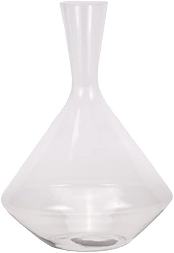 Hotel Collection - Decantador de vino | Decantador pequeño para airear vino hecho de vidrio transparente | Enfoca los vapores de aroma y elimina los