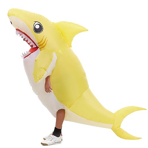 HSCTEK Child Inflatable Shark Costume