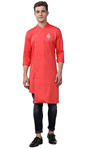 Image of The Indian Garage Co Men's Cotton Regular Fit Kurta