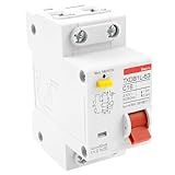 Fi Schutzschalter AC 230V 30mA C16 1P+N Leitungsschutzschalter 16A Sicherungsautomat mit...