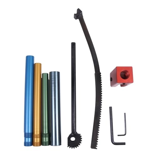 HOLDWELL Motocross & Dirt Bike Motorcycles Compact Tire Changing Tool Kit Mount Tires Without Pinching Tubes Includes 15/17/20/ 25mm Axle Sleeves Works on 16-21 inch Wheels