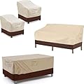Vailge Outdoor Furniture Covers: Waterproof, Patio Chair, Sofa & Table Covers with Oxford Fabric, UV & Water Resistant, Toggle Closure