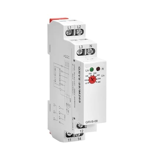 Relais d'asymétrie de phase GRV8-08 protection surtension triphasée - 2