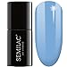 Produktbild Semilac UV Nagellack Blau 084 Denim Blue 7 ml UV LED Farblack für Farbintensive Fingernägel Ergiebig und Langlebig Nail Polish