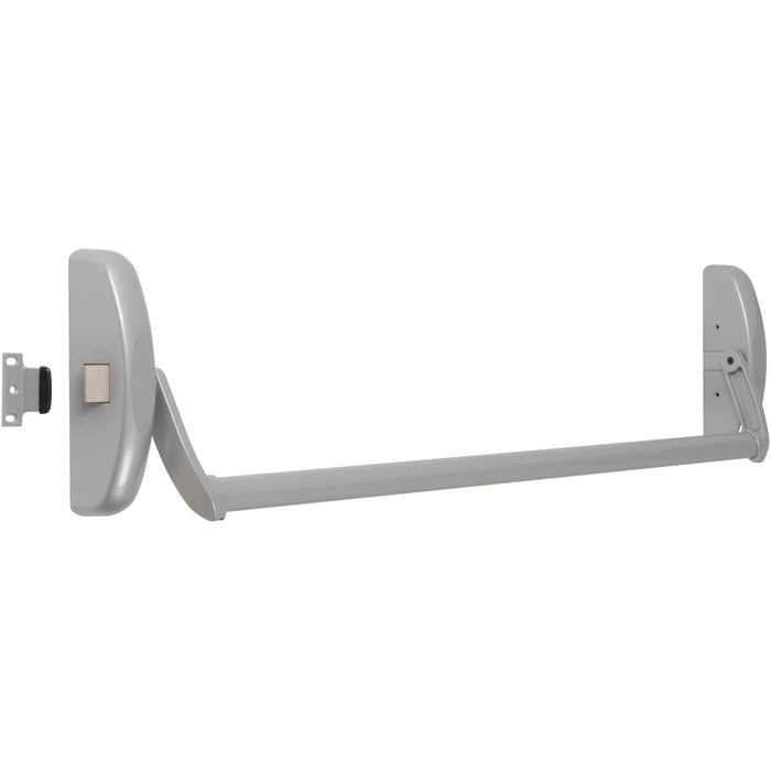 Serrure anti-panique universelle barre 1 point - Argent - Tesa