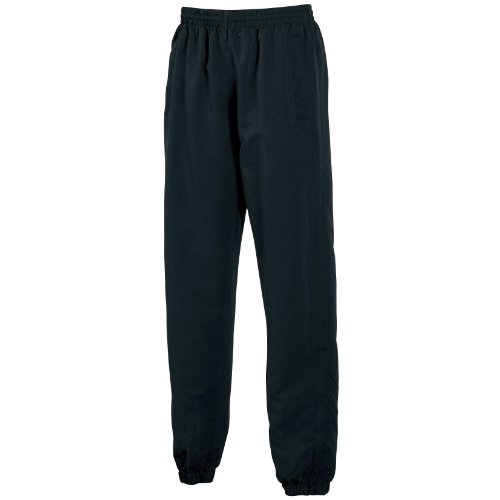 Tombo Teamsport Kids Big Boys Lined Sports Tracksuit Pants/Bottoms (L) (Black)