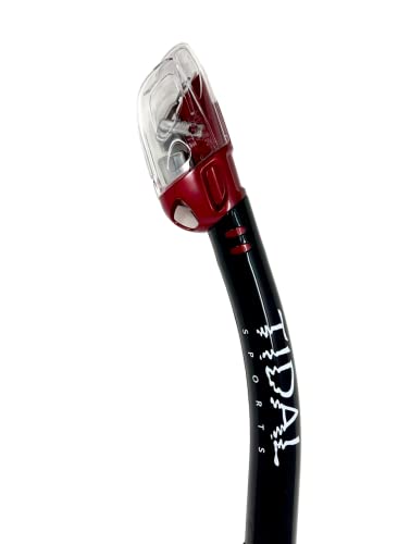 Pro Shot Tidal Dry Snorkel, Ligero, Fácil Respiración, Boca Confortable con Tecnología Dry para Snorkel y Buceo miniatura 4