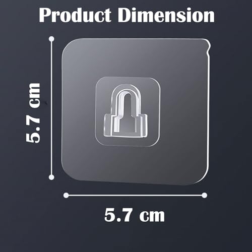 Image of Signamio 20 Pcs Self Adhesive Wall Hooks for Hanging - Male Female Design, Heavy Duty, Perfect for Photo Frames, Wall Clock, Keys - No-Drill Installation