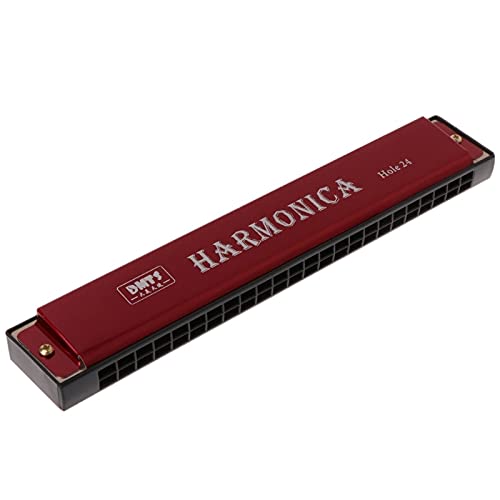Harmonica Professionnel 24 trous harmonica bec métal orgue débutant - Les Beatles, Paul McCartney, John Lennon, RIngo Starr, George Harrison Harmonica Professionnel 24 trous harmonica bec métal orgue débutant – Image 6